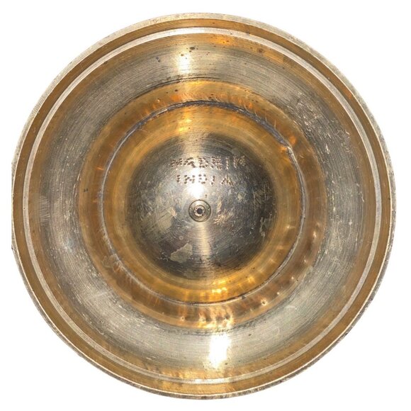 Brass Decorative Incense Bowl Ashtray & Bell Stand - Picture 7 of 16
